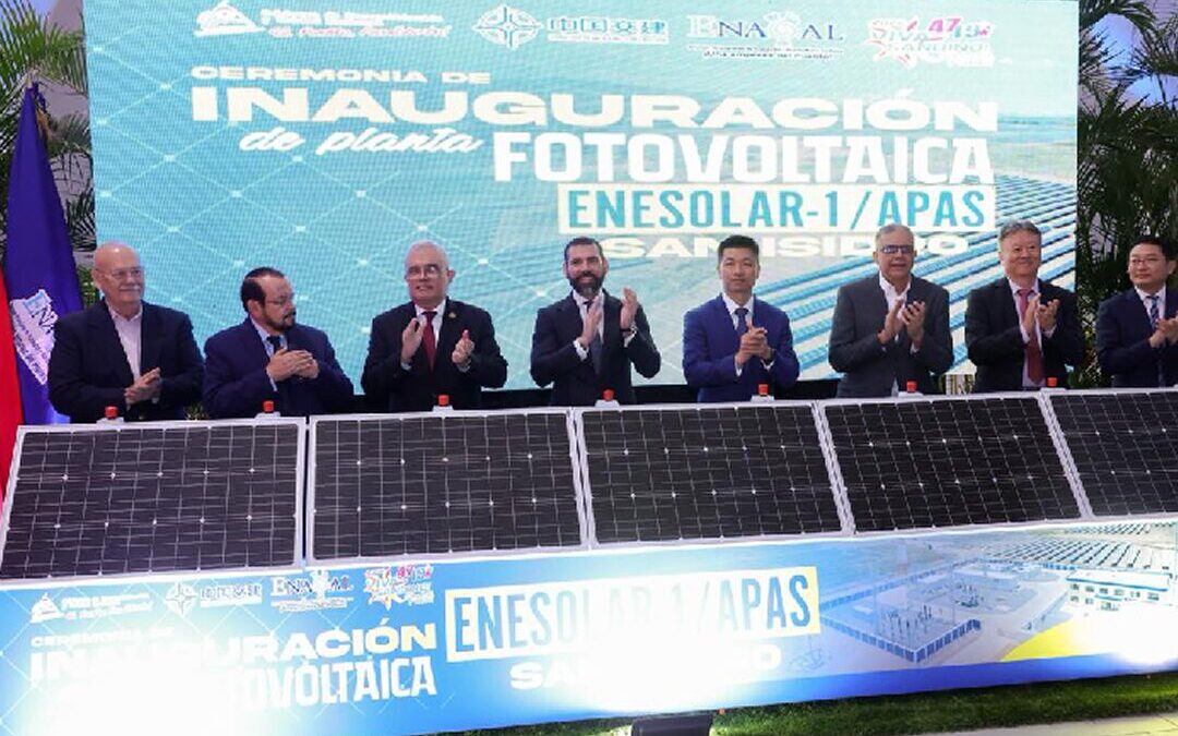 Nicaragua suma 63 megavatios a su red eléctrica con Enesolar I