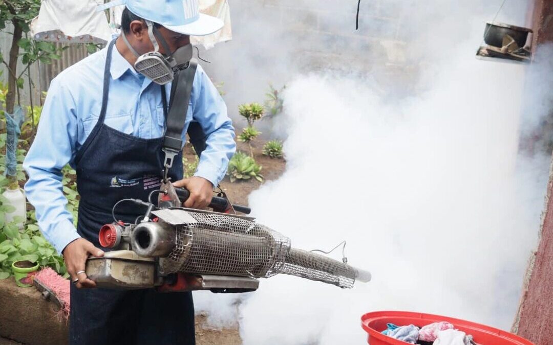 Refuerzan acciones contra criaderos de mosquitos en el DV de Managua