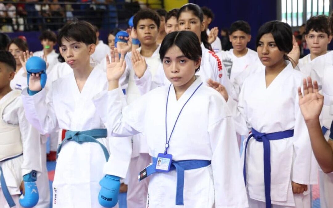 Juegos Juveniles descubren nuevas promesas del karate en Nicaragua
