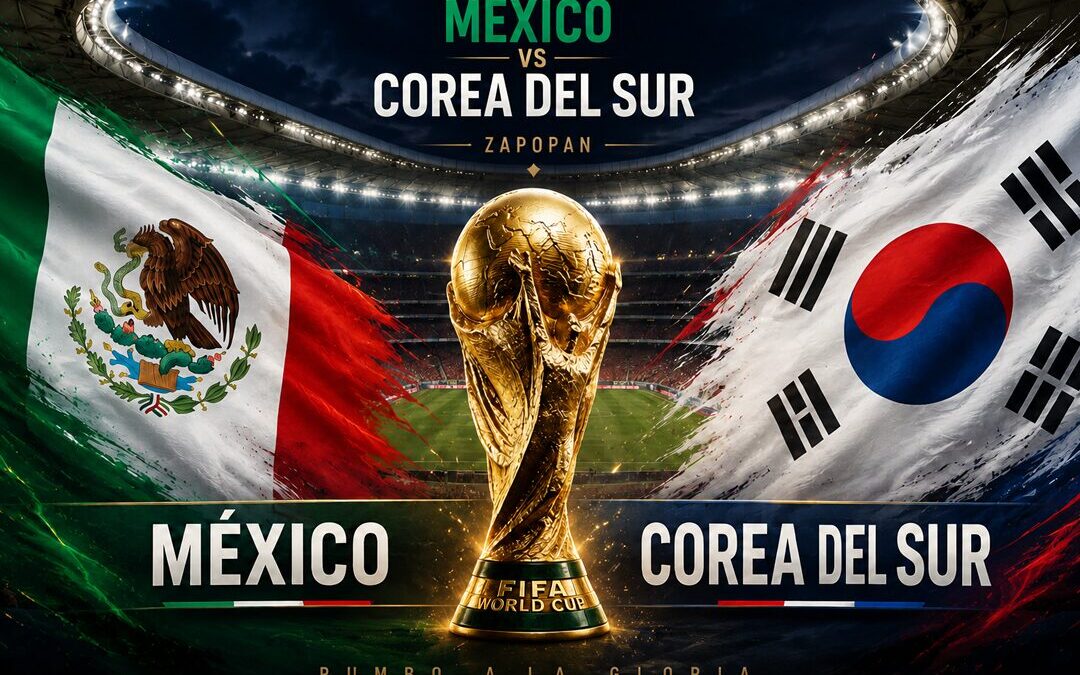 México vs Corea del Sur: horario y dónde ver el Mundial 2026 EN VIVO