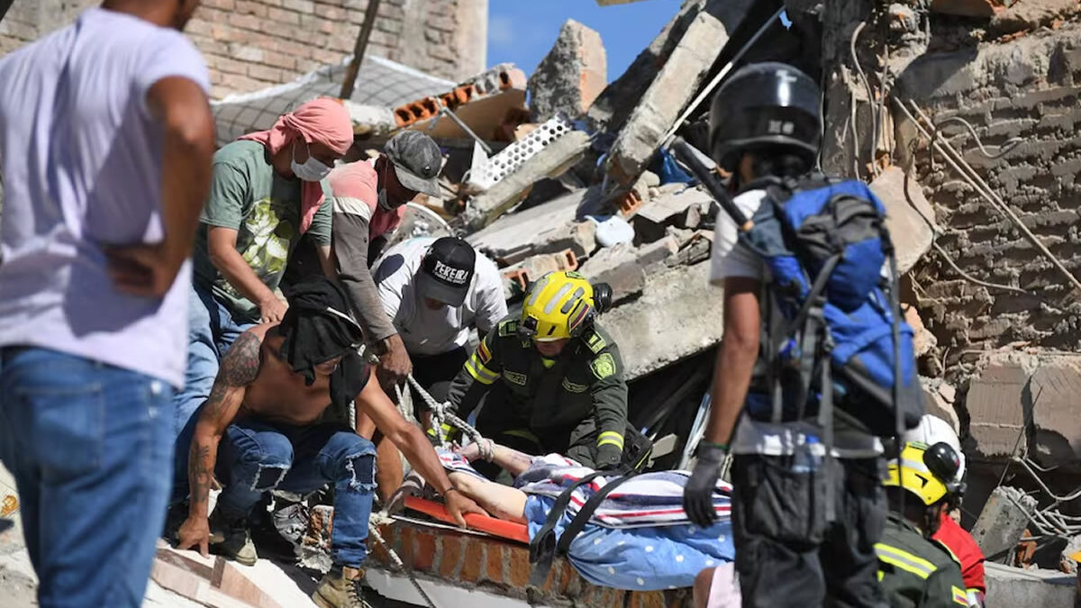 Colombia: Terremoto deja 169 fallecidos y severos daños en zonas urbanas