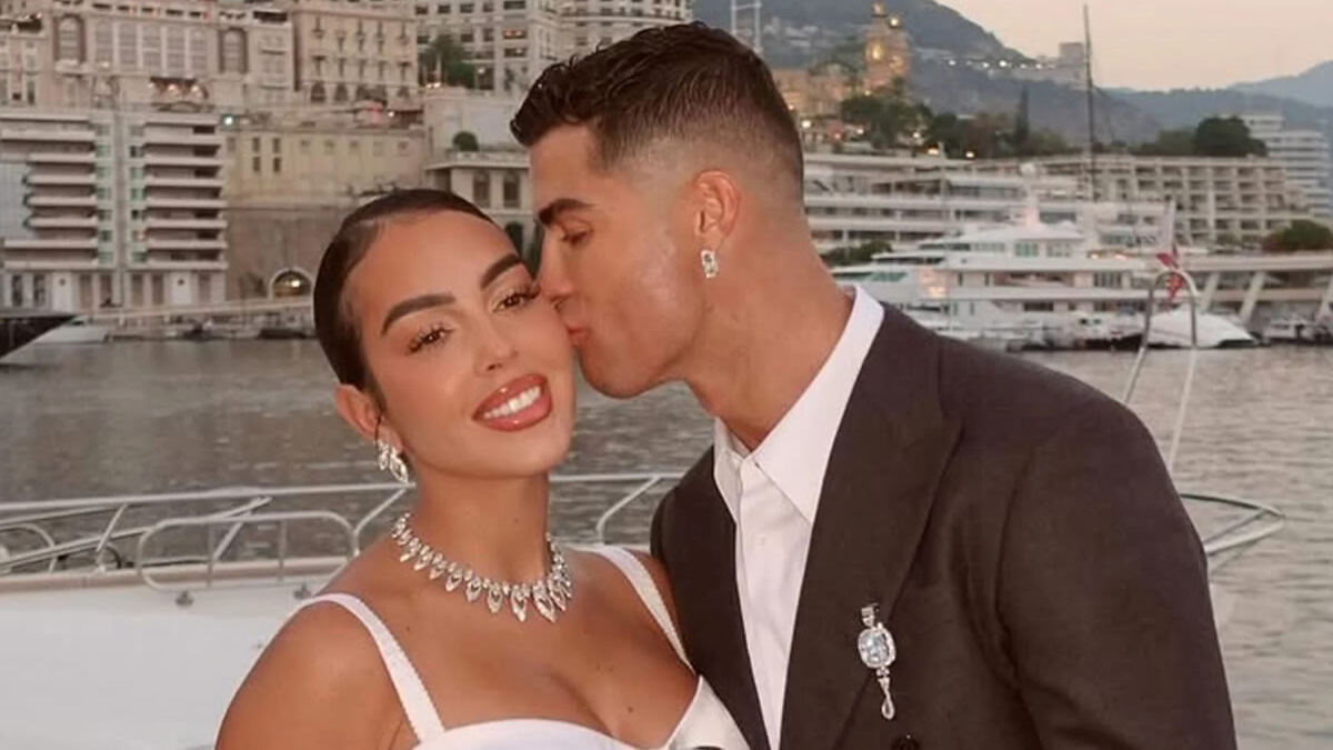Cristiano Ronaldo y Georgina Rodríguez confirman su boda con una sola fotografía