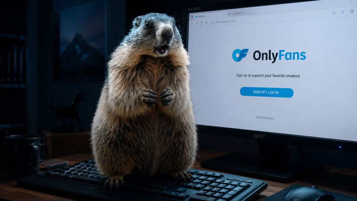 El insólito canal de OnlyFans que financia una investigación de marmotas