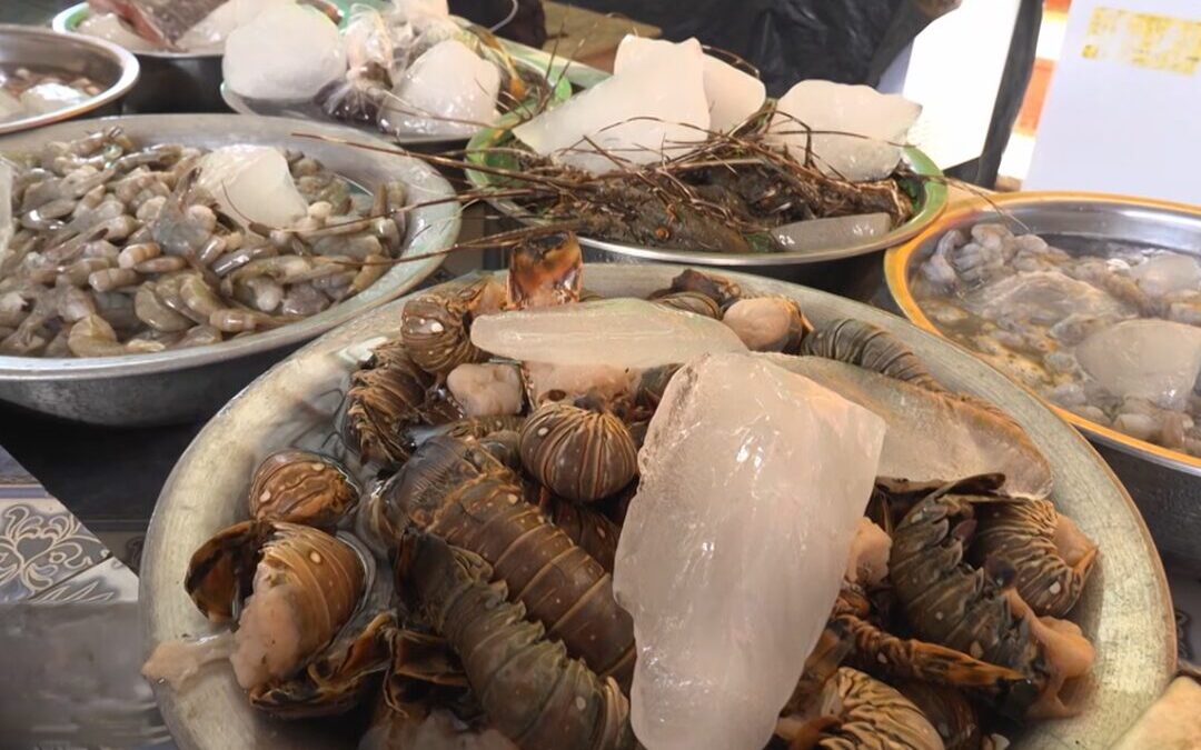 Comerciantes del Israel Lewites reportan buen abastecimiento de productos del mar