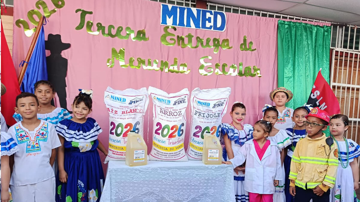 Entrega de Merienda Escolar nutre a más de 25 mil estudiantes en Rivas