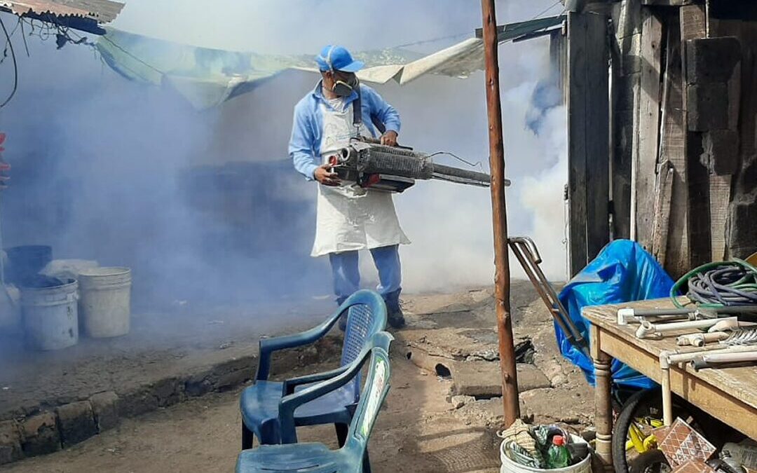 Brigadistas refuerzan lucha contra el dengue en Monseñor Lezcano