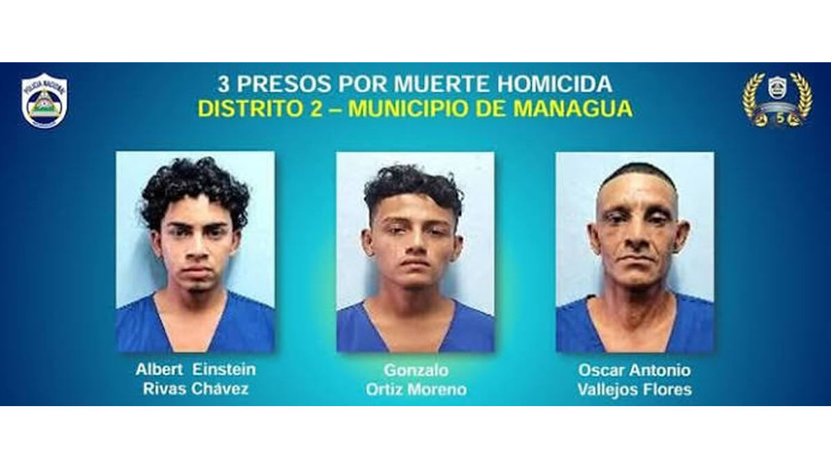 Caen 3 presuntos implicados por homicidio en el barrio 18 de Mayo