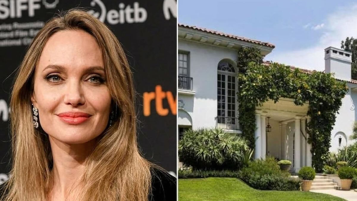 Angelina Jolie cierra ciclo en Los Ángeles y vende su mansión