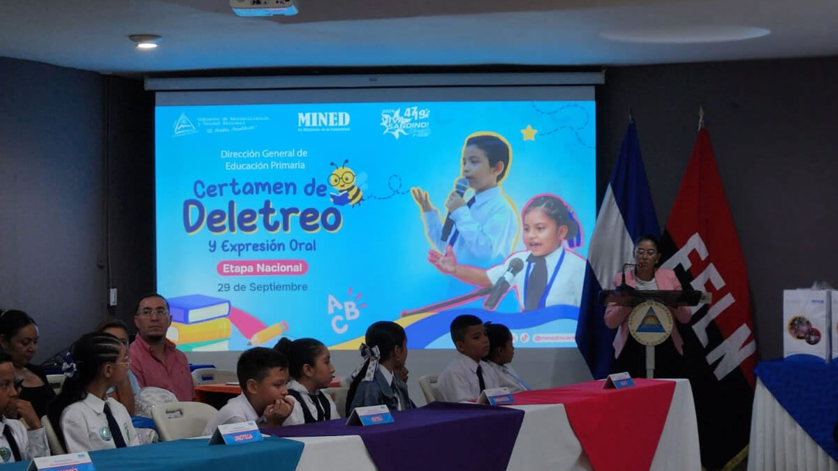 Primera edición del Certamen de Deletreo llega a fase nacional