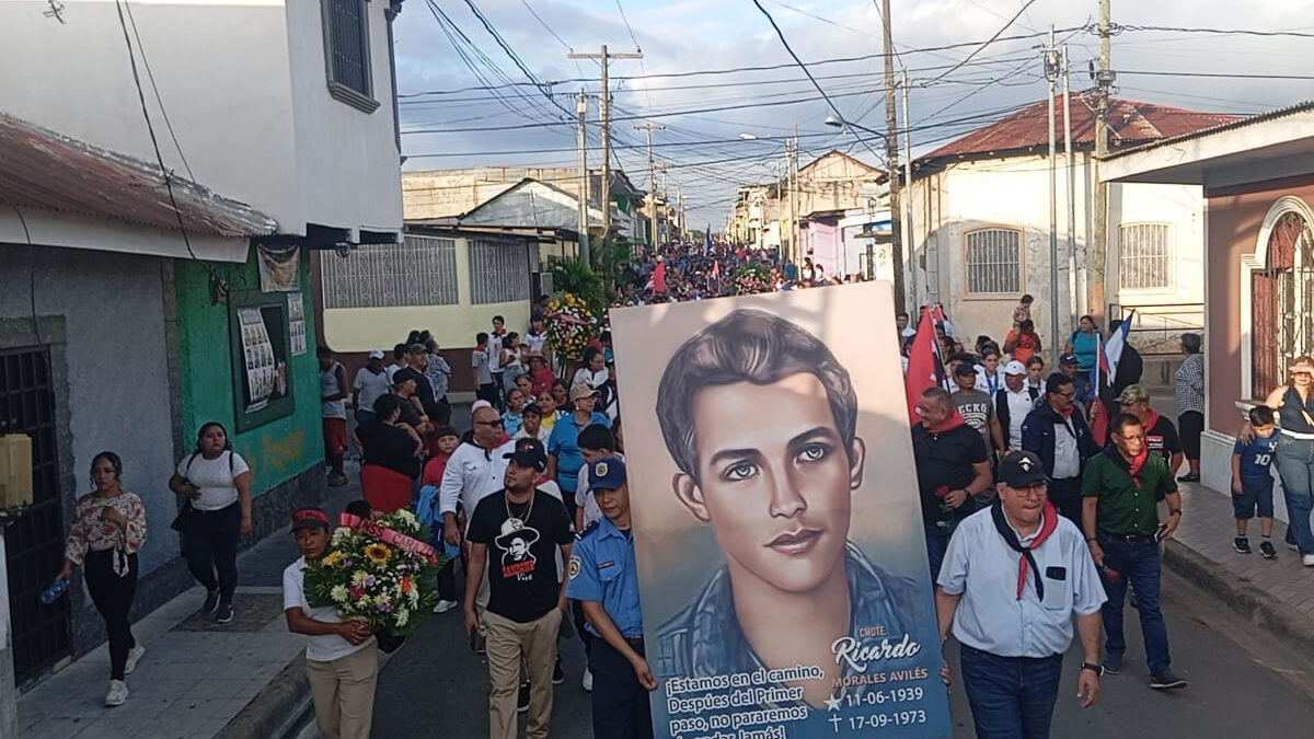 Juventud de Carazo honra la memoria del héroe Ricardo Morales Avilés
