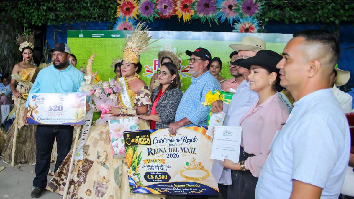 María Rodríguez es la nueva Reina del Maíz Jalapa 2026