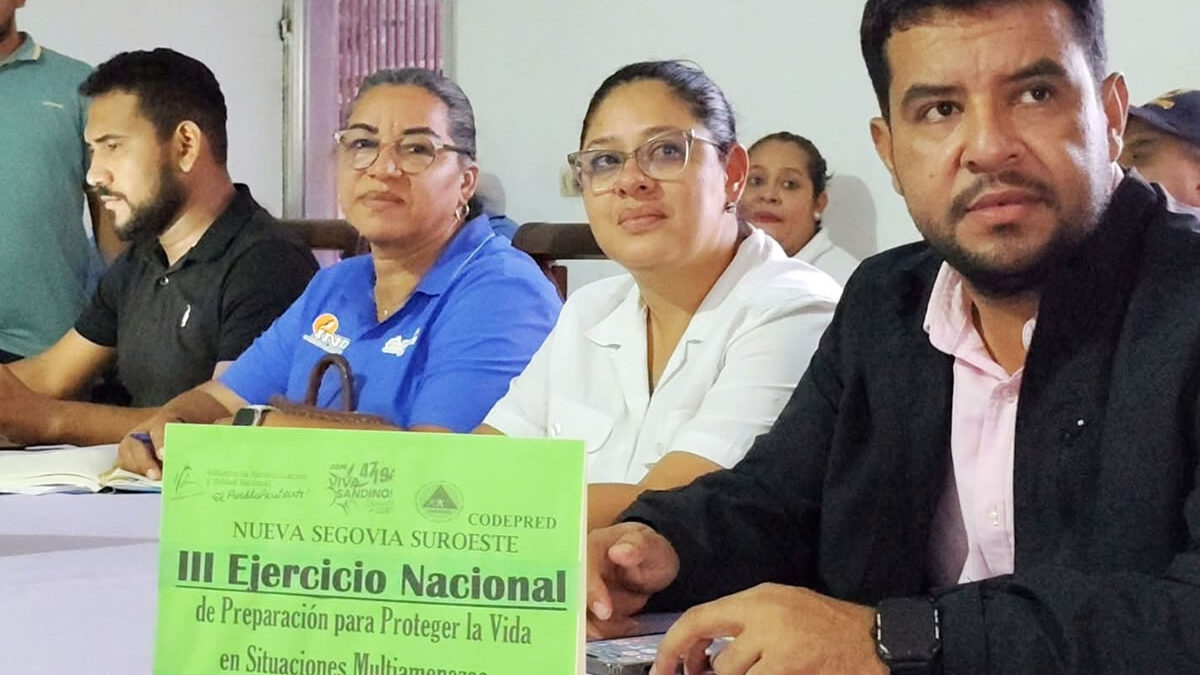 Nueva Segovia lista para el Tercer Ejercicio Multiamenazas