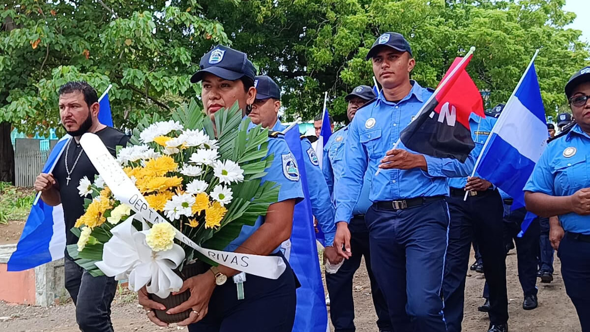 Rivas rinde homenaje a la inspectora Araceli Vargas Acevedo