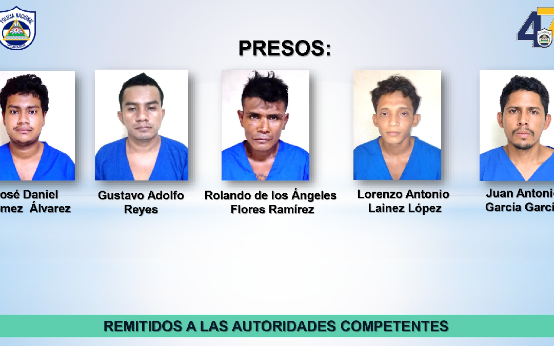 Capturan a integrantes de la banda conocida como “Carro Rojo”