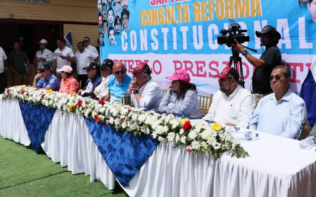 Familias de Chinandega respaldan reformas a la Constitución Política de Nicaragua
