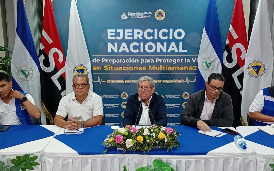 Nicaragua ejecuta con éxito tercer Ejercicio Nacional Multiamenazas