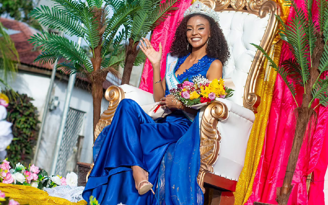 Bluefields recibe a la Princesa Nicaragua 2026, Sharis Downs