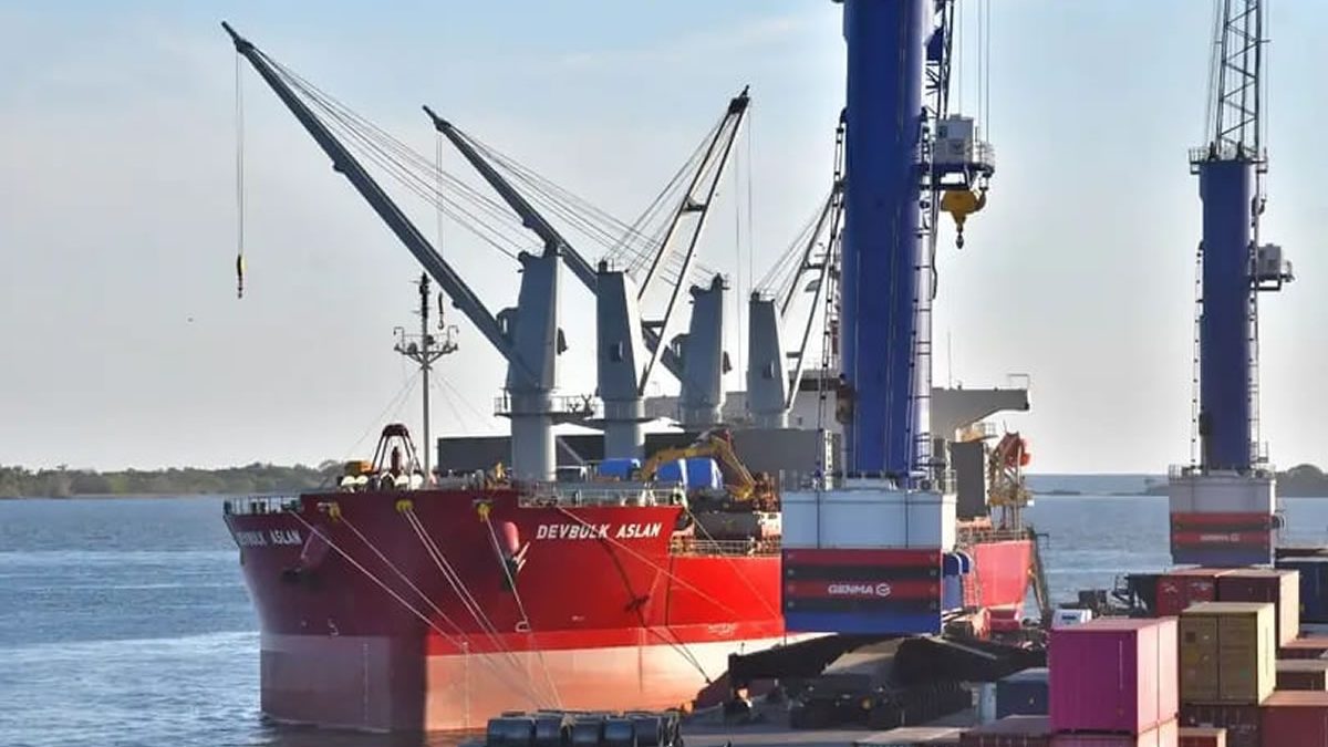 Carga portuaria en Nicaragua crece 2.43% en la última semana