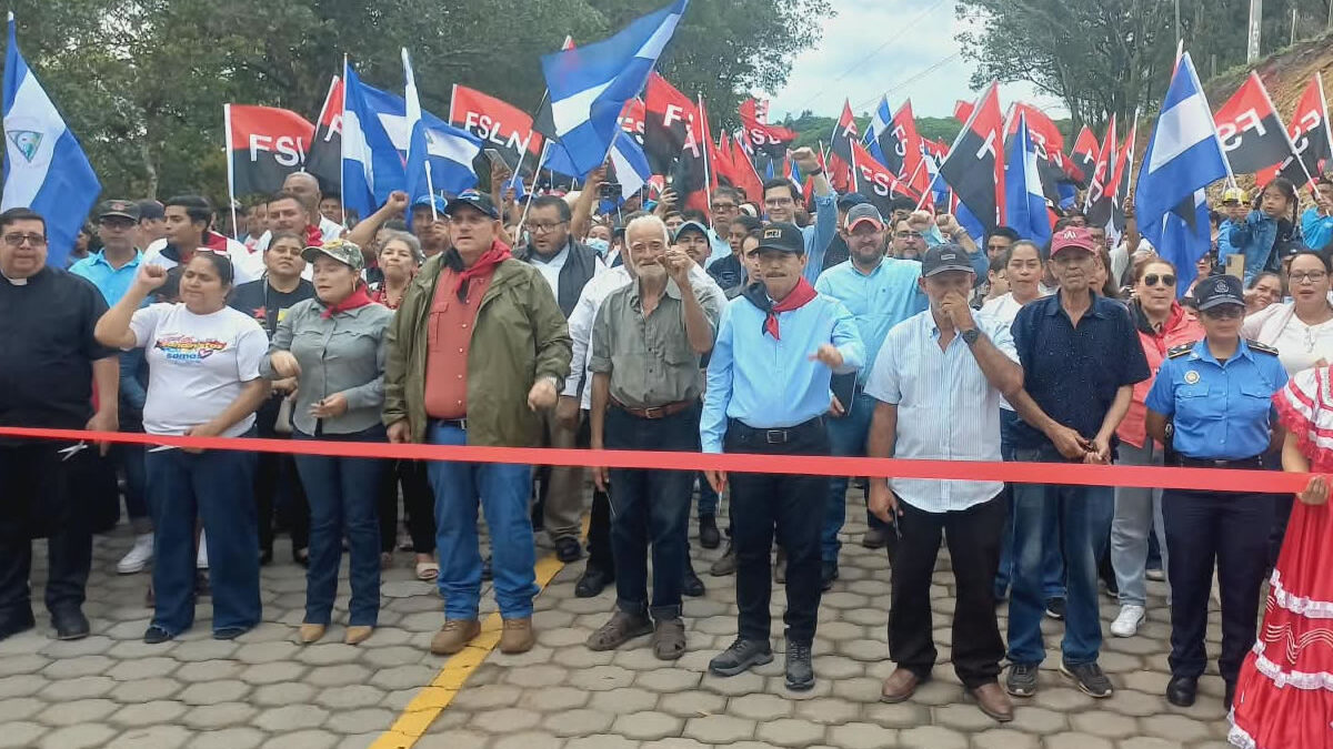 Inauguran 16 km de carretera en San Nicolás-La Estanzuela, Estelí