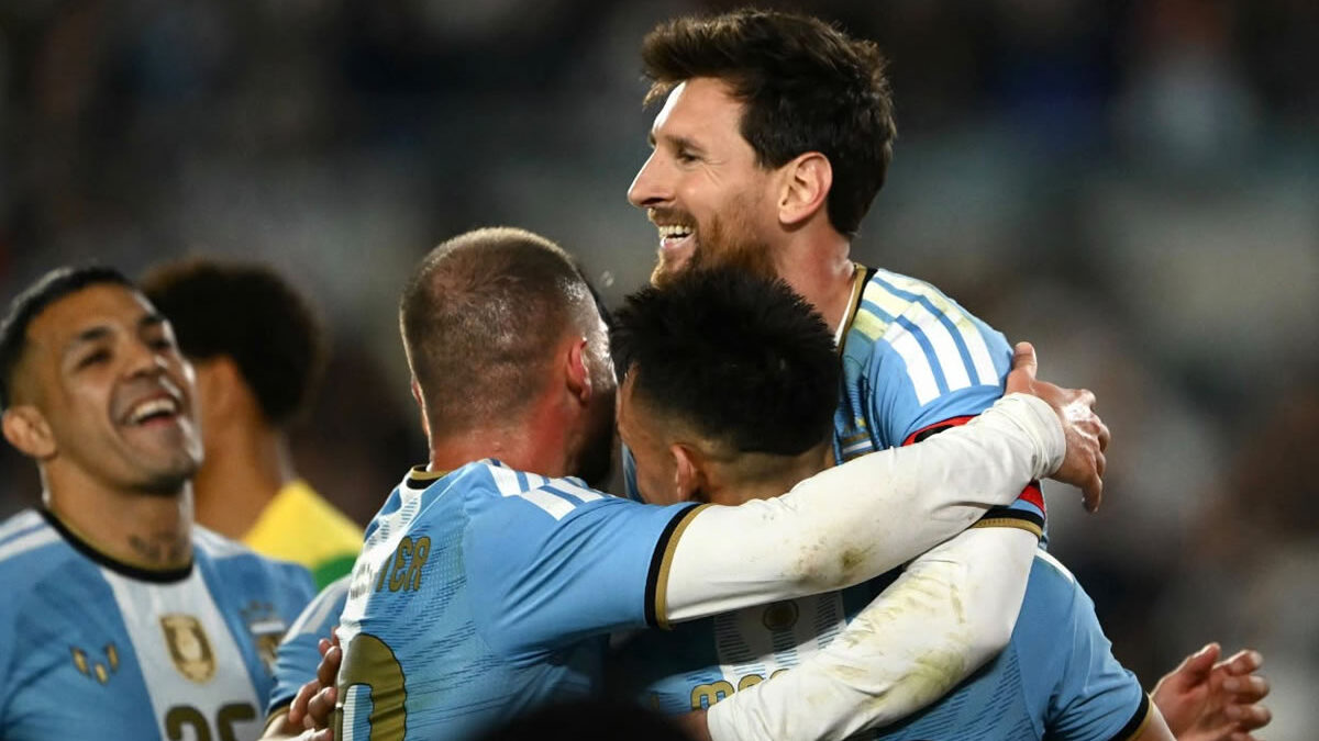 Messi se despide de Argentina a lo grande