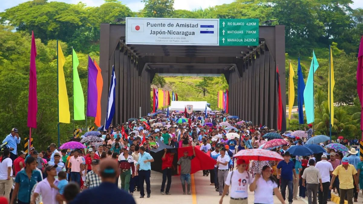 Puente de Amistad une al Caribe y el Pacífico de Nicaragua