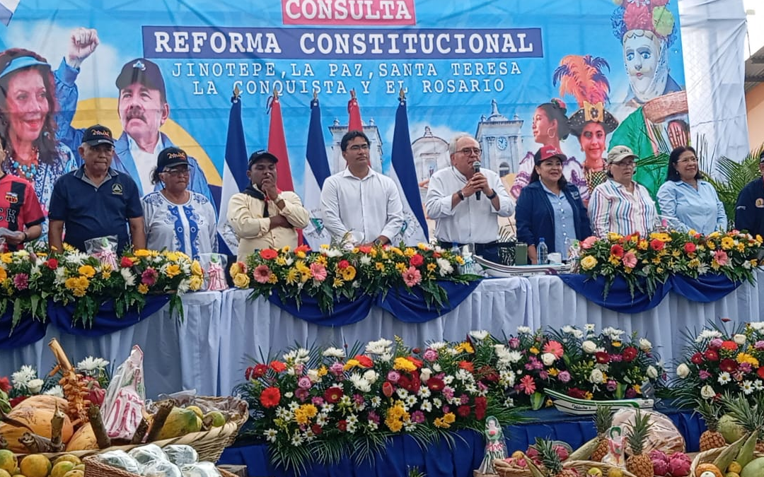 Caraceños respaldan reformas a la Constitución Política de Nicaragua