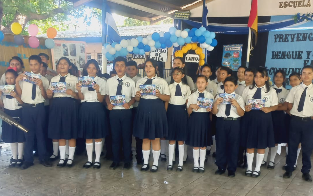 Escuela La Libertad impulsa prevención de epidemias en Managua