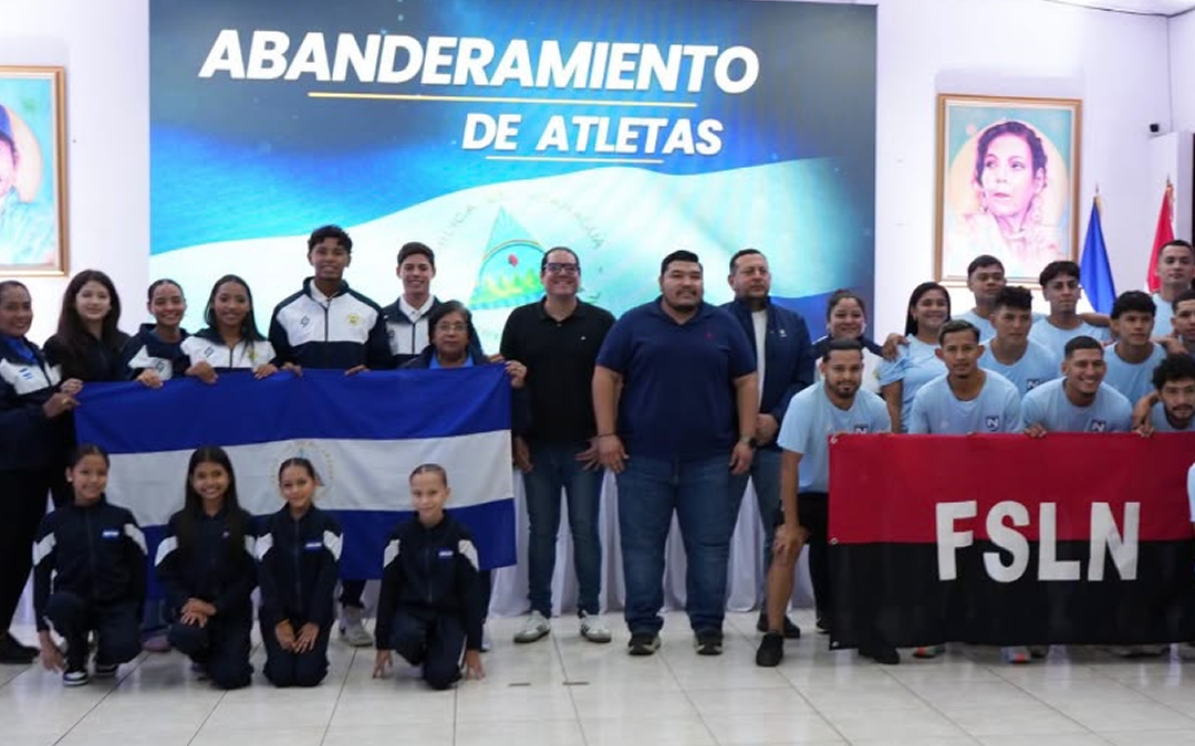 Nicaragua abandera a selecciones para torneos internacionales