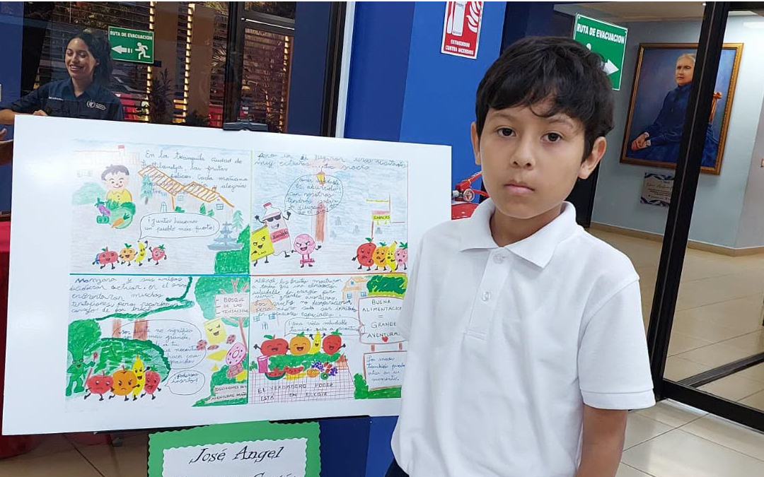 Premian historietas escolares sobre nutrición saludable en Nicaragua