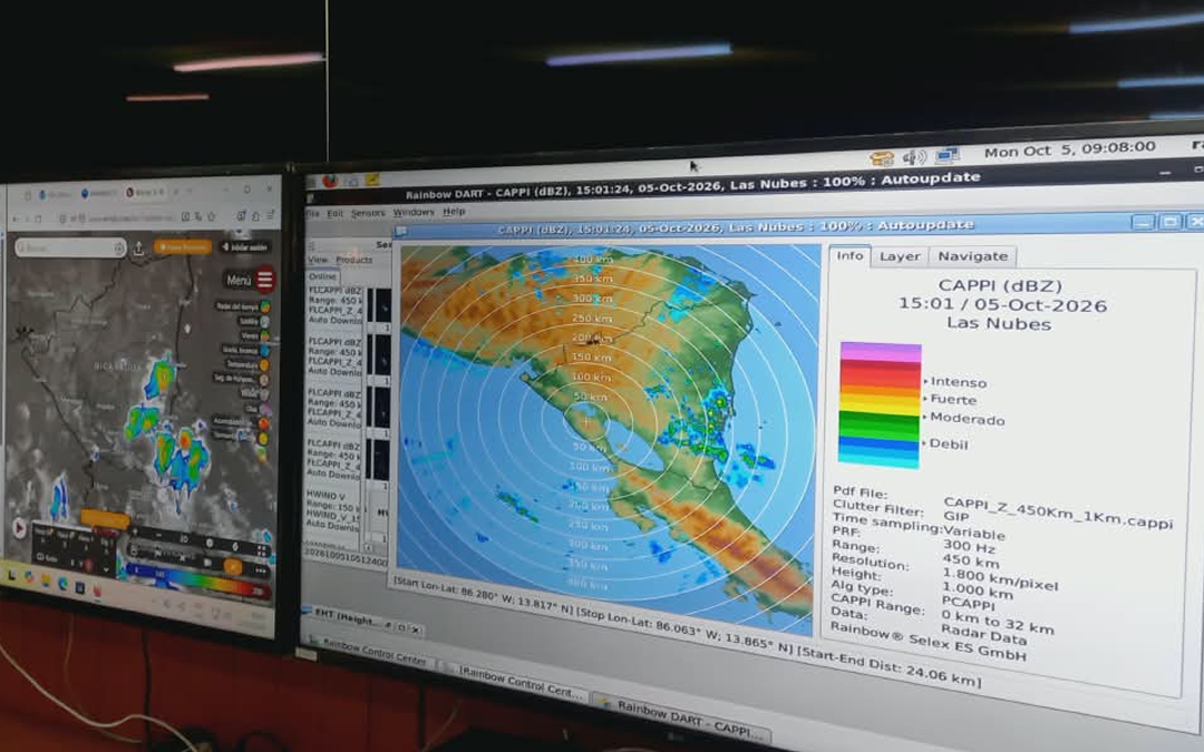 Onda tropical 43 traerá lluvias al cierre de semana