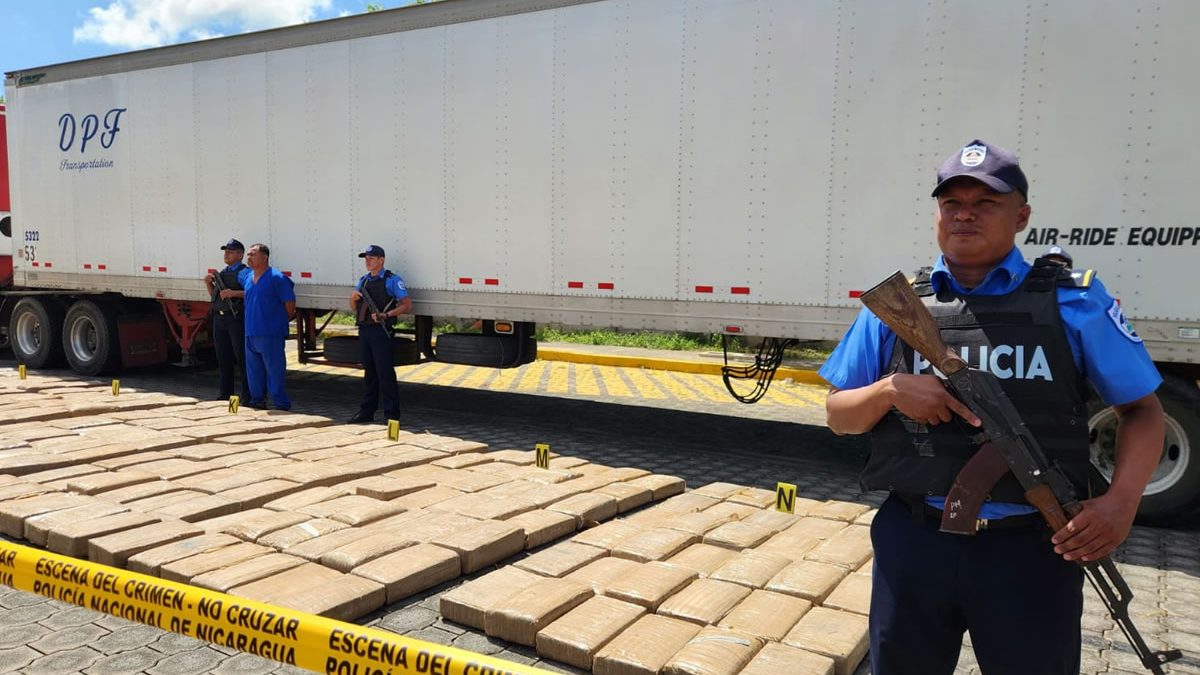 Policía incauta 1.9 toneladas de marihuana en El Guasaule