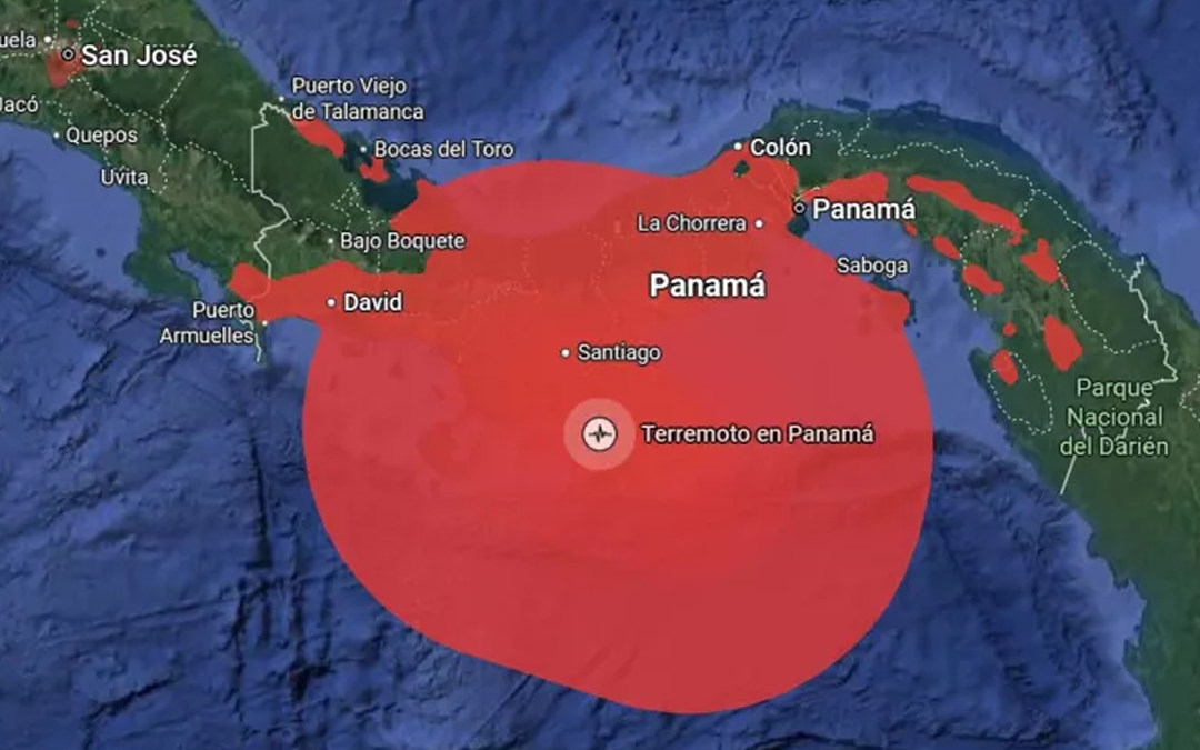 Registran más de 100 réplicas tras sismo en Panamá